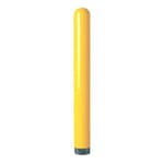 View Powder Coat Yellow Steel Threaded Base Bolt Down Bollard